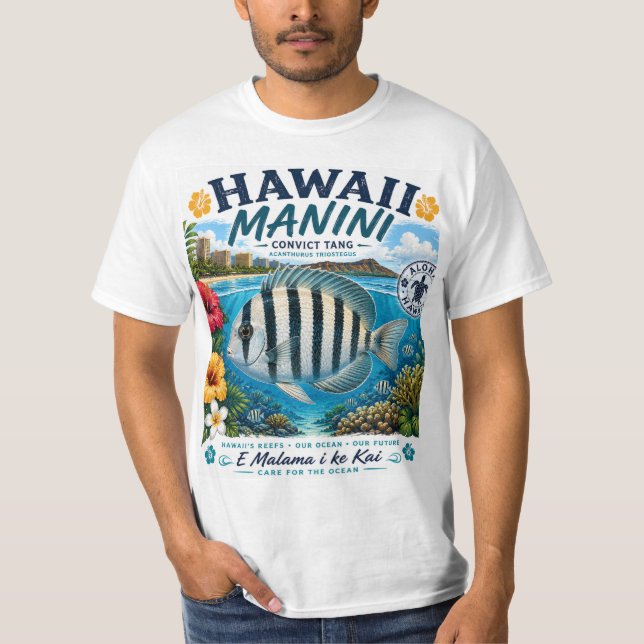 T-shirt Tangs prisonniers d'Hawaï (Devant)
