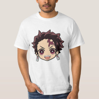 T-shirt Tanjiro kamado face heureux