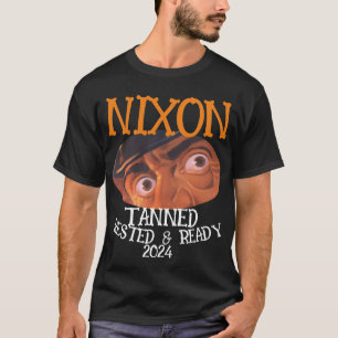 T-shirt Tanned Rested & Ready NIXON 2024 Président