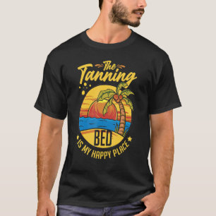 T-shirt Tanning Bed Tan Spray Salon Quotes Indoor Sun Bath