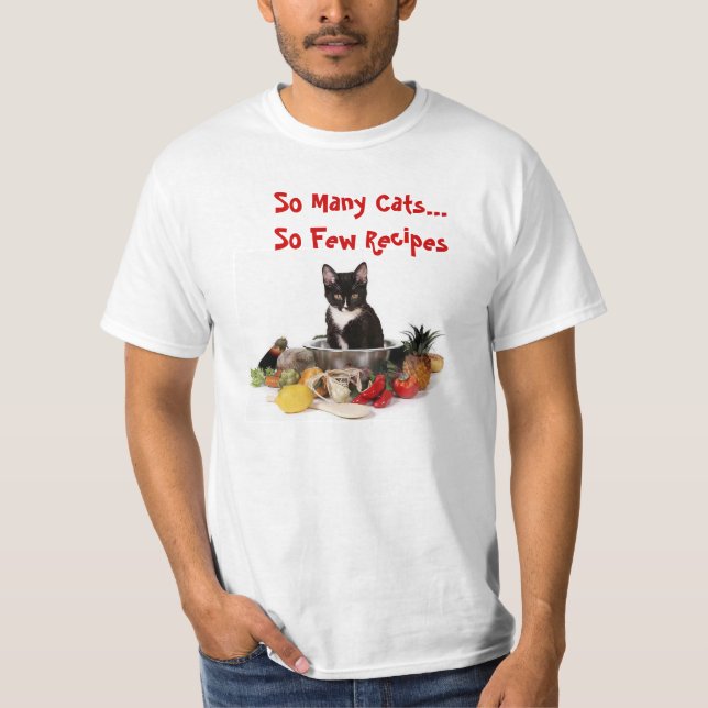 T-shirt Tant de chats (Devant)