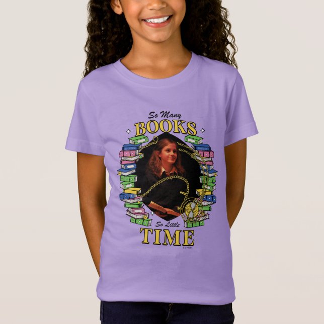 T-Shirt Tant de livres, si peu de temps (Devant)