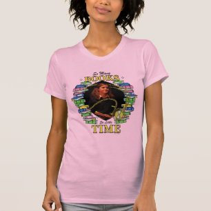 T-shirt Tant de livres, si peu de temps