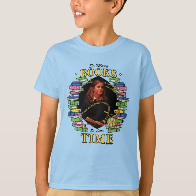T-shirt Tant de livres, si peu de temps (Devant)