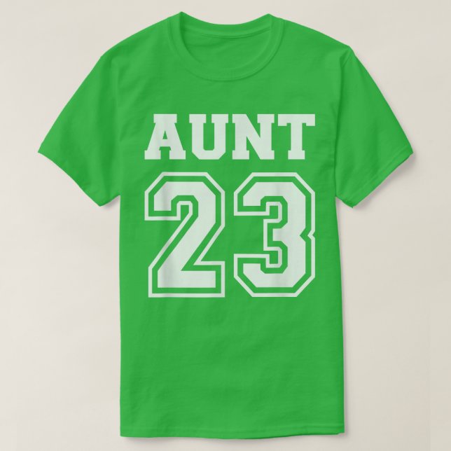 T-shirt Tante 2023 pour la première tante (Design devant)