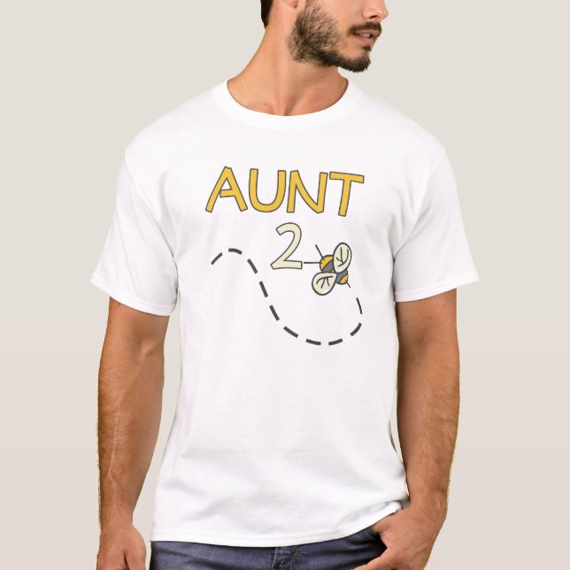 T-shirt Tante 2 abeille (Devant)