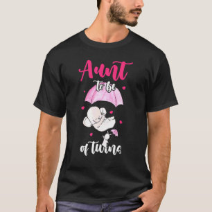 T-shirt Tante à être des jumeaux nièce et neveu éléphant p