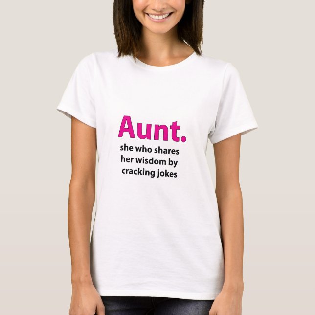 T-shirt Tante Citation Tante (Devant)