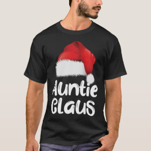 T-shirt Tante Claus Famille de Noël Correspondance Père No