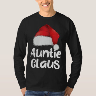 T-shirt Tante Claus Famille de Noël Correspondance Père No