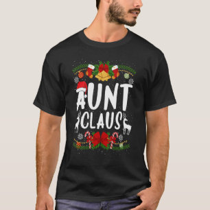 T-shirt Tante Claus Famille de Noël Père Noël Ornements