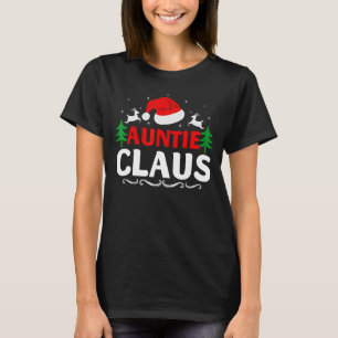 T-shirt Tante Claus Père Noël Christmas Matching Famille P
