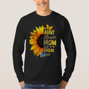 T-shirt Tante Comme Une Mère Mais Tournesol Glacière