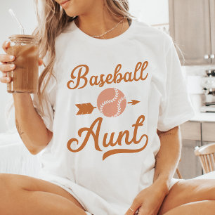 T-shirt Tante de baseball