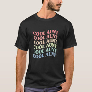 T-shirt Tante de Cool Vintage rétro Typographie empilée Mè