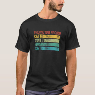 T-shirt Tante de femme de la catégorie promue de tante de