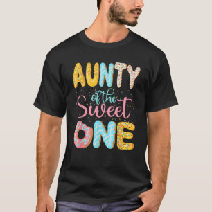 T-shirt Tante de la douce une tante Donuts famille corresp