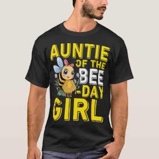 T-shirt Tante De La Fête Des Abeilles Fête de la Ruche Cor
