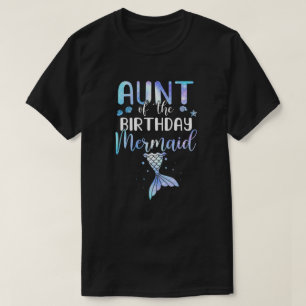 T-shirt Tante De La Fille D'Anniversaire Qui Correspond À