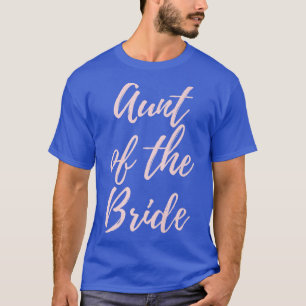 T-shirt Tante de la mariée Cadeau de tante pour le jour du
