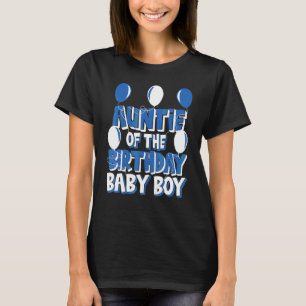 T-shirt Tante De L'Anniversaire Baby Boy Toddler Party