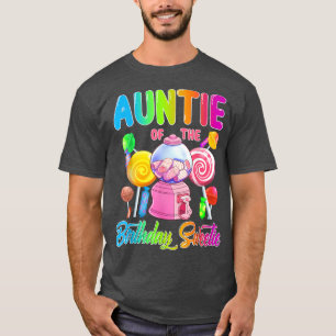 T-shirt Tante de l'Anniversaire Sweetie Candy Girl Matchin