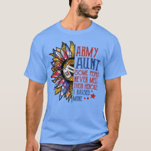 T-shirt Tante De L'Armée Certaines Personnes Ne Rencontren