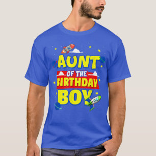 T-shirt Tante De L'Astronaut Anniversaire Garçon Espace Ex