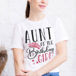 T-shirt Tante de l'équipe de filles d'anniversaire sur mes<br><div class="desc">Vous cherchez une chemise d'anniversaire qui fera de votre fête une réussite? Ne cherchez pas plus loin que nos maillots d'équipe d'anniversaire assortis! Ces tee - shirts élégants sont parfaits pour toute fête d'anniversaire. Nos chemises assorties font un grand cadeau pour vos amis et votre famille, et peuvent être portées...</div>