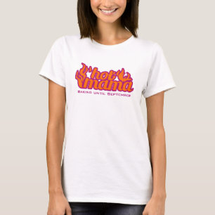 T-shirt Tante de maternité à chaud Mama