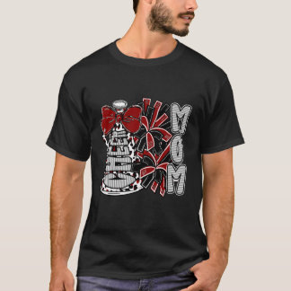 T-shirt Tante de pom-pom girls Coquette Nœud Saison de foo