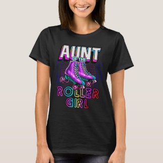 T-shirt Tante de Roller Girl Patinage à roulettes Annivers