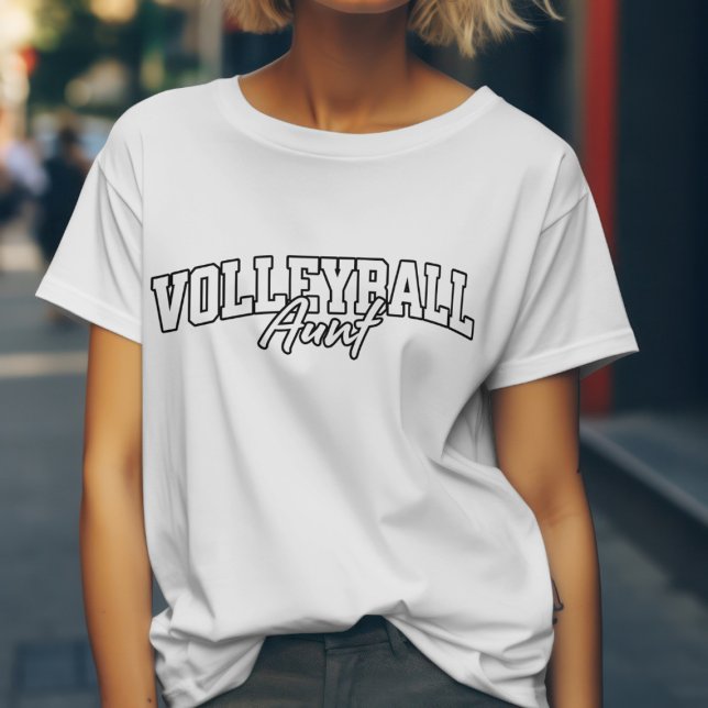 T-shirt Tante de volley-ball (Créateur téléchargé)