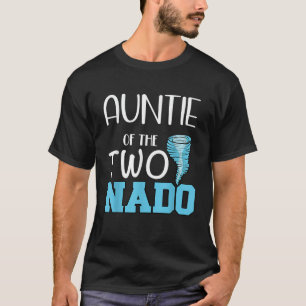 T-shirt Tante des deux nado Tornado Thème 2ème anniversair