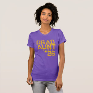 T-shirt Tante diplômée   Promotion 2026