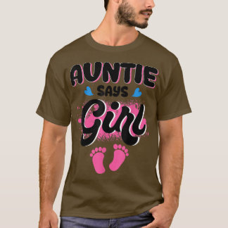 T-shirt Tante Dit Girl Cute Rose Genre Reveve Annonce