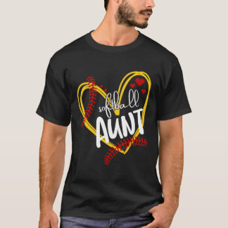 T-shirt Tante Douce, Tantine, Douce, Cœur Doux
