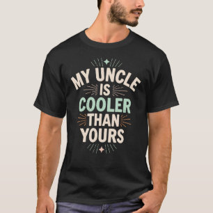T-shirt Tante drôle neveu nièce Oncle cool Unisexe-Jeuness