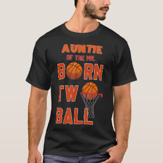 T-shirt Tante Du M. Né Deux Ball Basketball 2E Bir