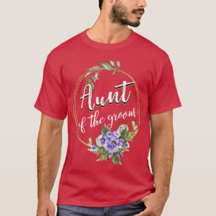 T-shirt Tante du marié mariage enterrement de vie de garço