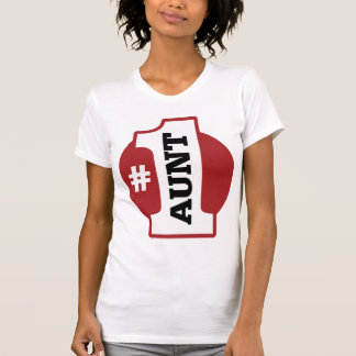 T-shirt Tante du numéro 1