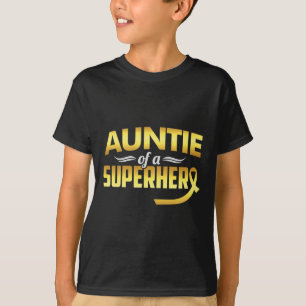 T-shirt Tante D'Un Superhéros Sensibilisation Au Cancer Ch