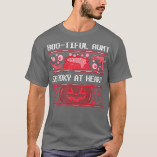 T-shirt Tante Éffrayante Halloween design
