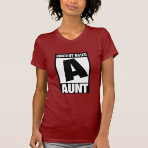T-shirt Tante évaluée satisfaite