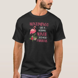 T-shirt Tante féminine comme une tante normale, mais en pl