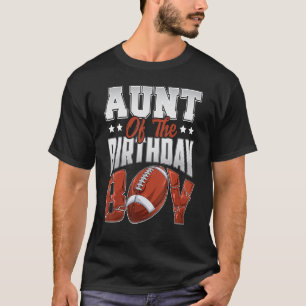 T-shirt Tante Fête de football Garçon Famille Baller b jou