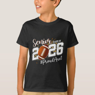 T-shirt Tante fière 2026 Design football senior