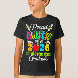 T-shirt Tante fière de la promotion 2026 de la maternelle