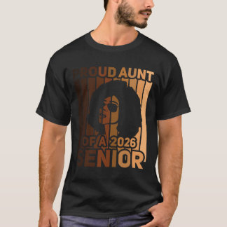 T-shirt Tante fière d'un senior africain à la mélanine noi