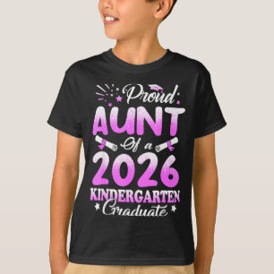 T-shirt Tante fière d'une promotion de diplômés de la prom